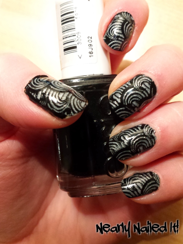 Essie Licorice and Depend Stamping Nail Polish 6703.